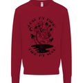 Lose My Mind Funny Magic Mushrooms Drugs Mens Sweatshirt Jumper Red