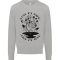 Lose My Mind Funny Magic Mushrooms Drugs Mens Sweatshirt Jumper Sports Grey