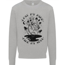 Lose My Mind Funny Magic Mushrooms Drugs Mens Sweatshirt Jumper White