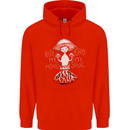 Lose My Mind Magic Mushrooms LSD Trippy Childrens Kids Hoodie Bright Red