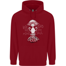 Lose My Mind Magic Mushrooms LSD Trippy Childrens Kids Hoodie Red