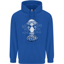 Lose My Mind Magic Mushrooms LSD Trippy Childrens Kids Hoodie Royal Blue