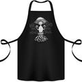Lose My Mind Magic Mushrooms LSD Trippy Cotton Apron 100% Organic Black