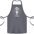 Lose My Mind Magic Mushrooms LSD Trippy Cotton Apron 100% Organic Steel