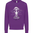 Lose My Mind Magic Mushrooms LSD Trippy Kids Sweatshirt Jumper Purple