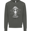 Lose My Mind Magic Mushrooms LSD Trippy Kids Sweatshirt Jumper Storm Grey