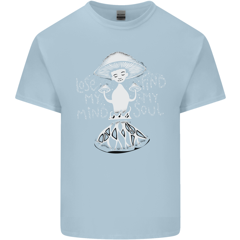 Lose My Mind Magic Mushrooms LSD Trippy Kids T-Shirt Childrens Light Blue