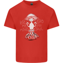 Lose My Mind Magic Mushrooms LSD Trippy Kids T-Shirt Childrens Red