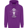 Lose My Mind Magic Mushrooms LSD Trippy Mens 80% Cotton Hoodie Purple