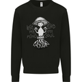 Lose My Mind Magic Mushrooms LSD Trippy Mens Sweatshirt Jumper Black