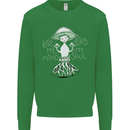 Lose My Mind Magic Mushrooms LSD Trippy Mens Sweatshirt Jumper Irish Green