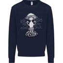 Lose My Mind Magic Mushrooms LSD Trippy Mens Sweatshirt Jumper Navy Blue