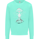 Lose My Mind Magic Mushrooms LSD Trippy Mens Sweatshirt Jumper Peppermint