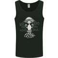 Lose My Mind Magic Mushrooms LSD Trippy Mens Vest Tank Top Black