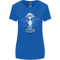 Lose My Mind Magic Mushrooms LSD Trippy Womens Wider Cut T-Shirt Royal Blue