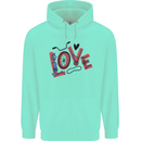 Love Cycling Funny Bicycle Bike Childrens Kids Hoodie Peppermint