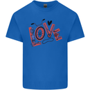 Love Cycling Funny Bicycle Bike Kids T-Shirt Childrens Royal Blue