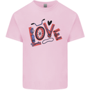 Love Cycling Funny Bicycle Bike Mens Cotton T-Shirt Tee Top Light Pink
