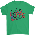Love Cycling Funny Bicycle Bike Mens T-Shirt Cotton Gildan Irish Green
