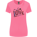 Love Cycling Funny Bicycle Bike Womens Wider Cut T-Shirt Azalea