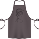 Love Is Scuba Diving Funny Diver Dive Cotton Apron 100% Organic Dark Grey