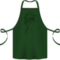 Love Is Scuba Diving Funny Diver Dive Cotton Apron 100% Organic Forest Green