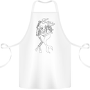 Love Is Scuba Diving Funny Diver Dive Cotton Apron 100% Organic White