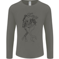 Love Is Scuba Diving Funny Diver Dive Mens Long Sleeve T-Shirt Charcoal