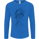Love Is Scuba Diving Funny Diver Dive Mens Long Sleeve T-Shirt Royal Blue