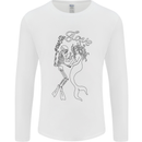 Love Is Scuba Diving Funny Diver Dive Mens Long Sleeve T-Shirt White