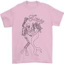 Love Is Scuba Diving Funny Diver Dive Mens T-Shirt Cotton Gildan Light Pink
