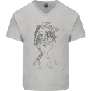 Love Is Scuba Diving Funny Diver Dive Mens V-Neck Cotton T-Shirt Sports Grey