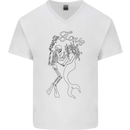 Love Is Scuba Diving Funny Diver Dive Mens V-Neck Cotton T-Shirt White