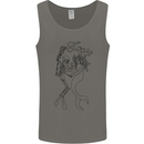 Love Is Scuba Diving Funny Diver Dive Mens Vest Tank Top Charcoal