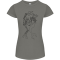 Love Is Scuba Diving Funny Diver Dive Womens Petite Cut T-Shirt Charcoal