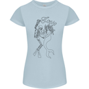 Love Is Scuba Diving Funny Diver Dive Womens Petite Cut T-Shirt Light Blue