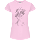 Love Is Scuba Diving Funny Diver Dive Womens Petite Cut T-Shirt Light Pink