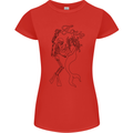 Love Is Scuba Diving Funny Diver Dive Womens Petite Cut T-Shirt Red