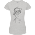 Love Is Scuba Diving Funny Diver Dive Womens Petite Cut T-Shirt Sports Grey