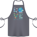 Love My Planet Climate Change Environment Cotton Apron 100% Organic Steel