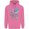 Love My Planet Climate Change Environment Mens 80% Cotton Hoodie Azelea