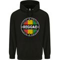 Love Peace Reggae Music Childrens Kids Hoodie Black