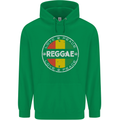 Love Peace Reggae Music Childrens Kids Hoodie Irish Green