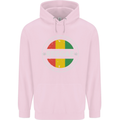Love Peace Reggae Music Childrens Kids Hoodie Light Pink