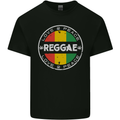 Love Peace Reggae Music Kids T-Shirt Childrens Black