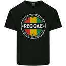 Love Peace Reggae Music Kids T-Shirt Childrens Black