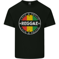 Love Peace Reggae Music Mens Cotton T-Shirt Tee Top Black