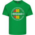 Love Peace Reggae Music Mens Cotton T-Shirt Tee Top Irish Green