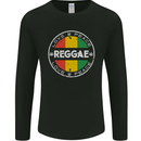Love Peace Reggae Music Mens Long Sleeve T-Shirt Black