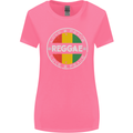 Love Peace Reggae Music Womens Wider Cut T-Shirt Azalea